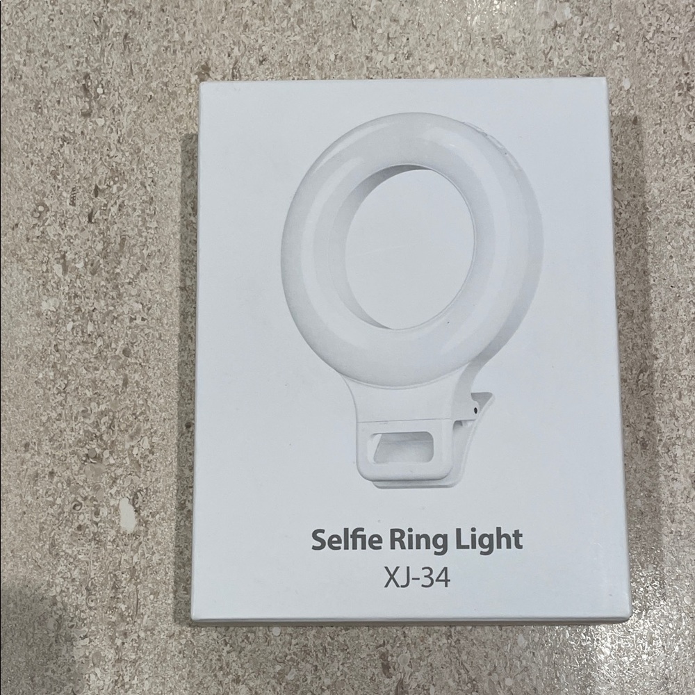 XJ-34 White Selfie Ring Light